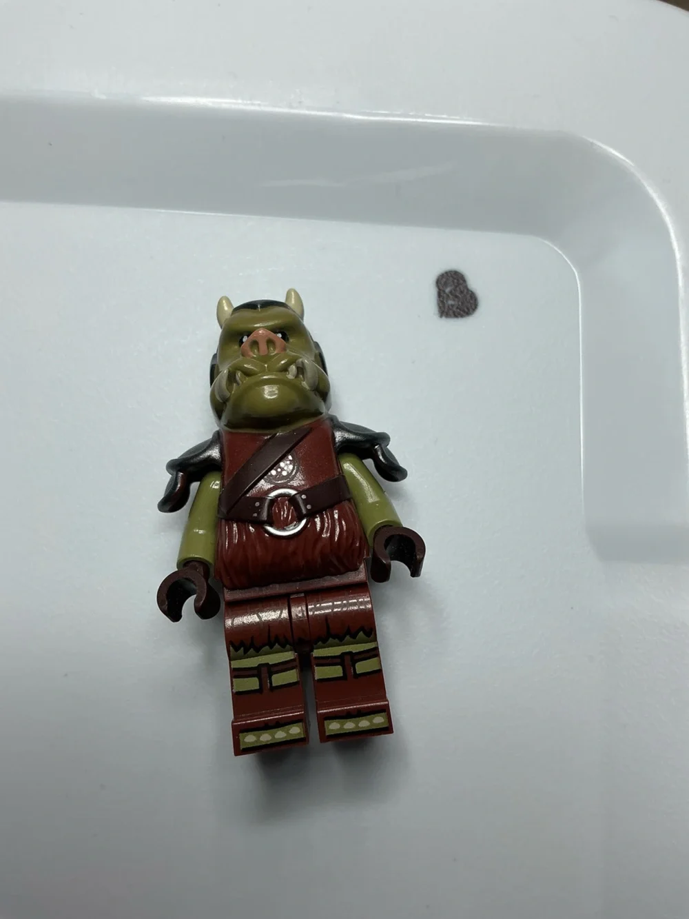 LEGO Star Wars Gamorrean Guard beast minifigure 9516 75005 Rancor Pit